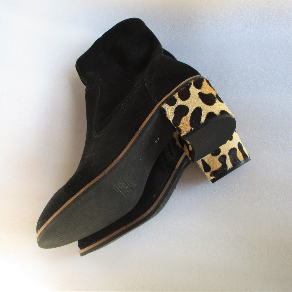 JADE by Crevo Black Suede Ankle Boots SIZE 6 - Picture 5 of 6